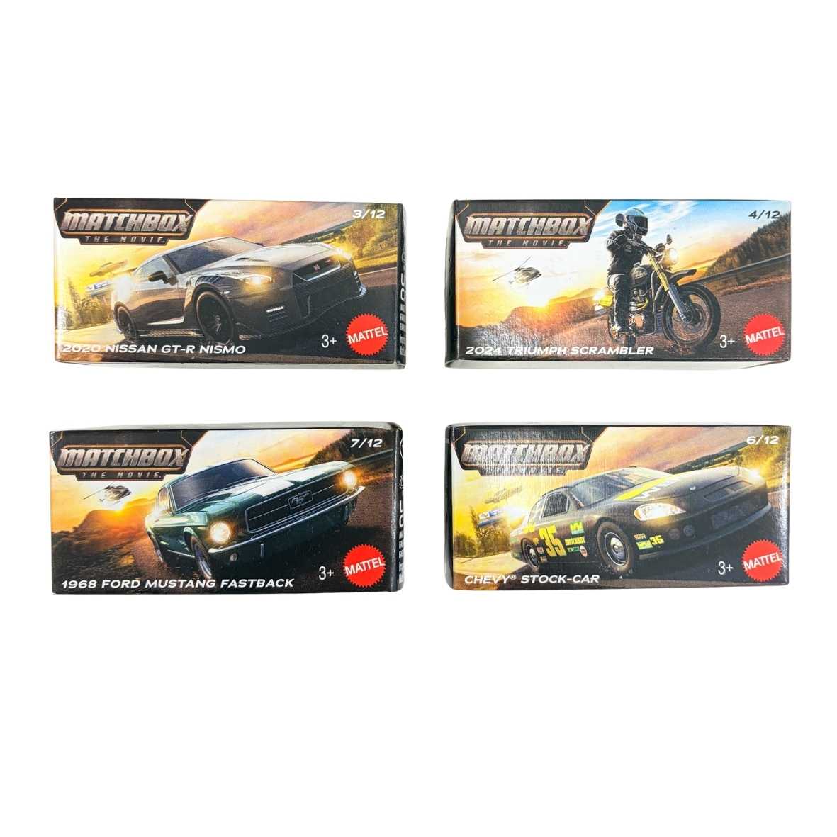 Matchbox The Movie - Set of 4 Cars