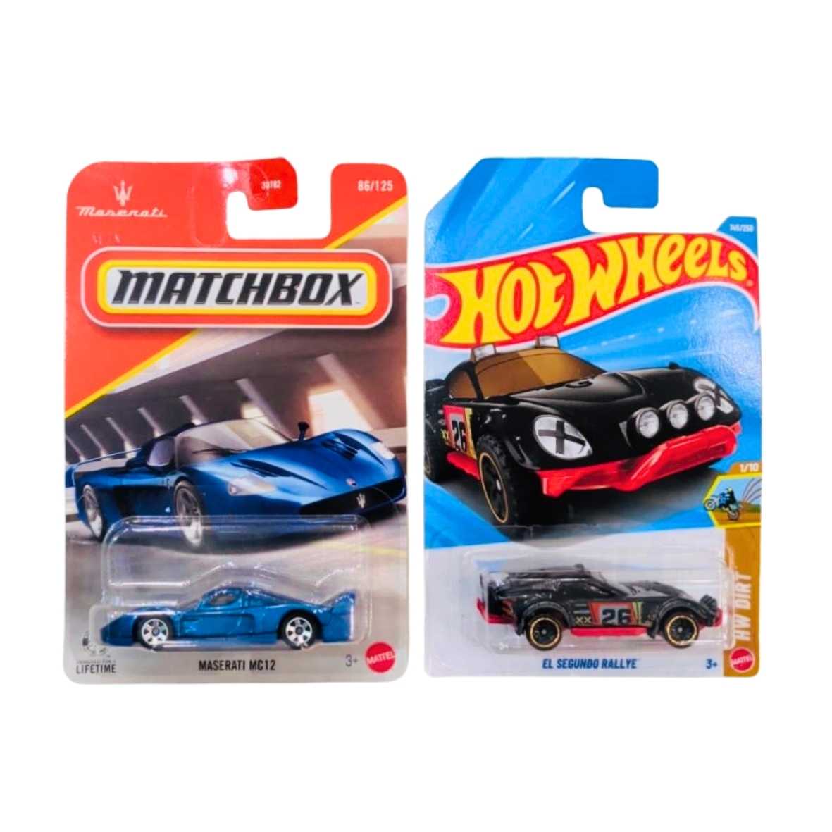 Matchbox Maserati MC12 And Hot Wheels El Segundo Rallye