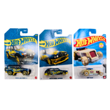 Hot Wheels Pearl & Chrome Toyota Land Cruiser, Pearl & Chrome BMW M2 Wagon And Chop 'N Bloc