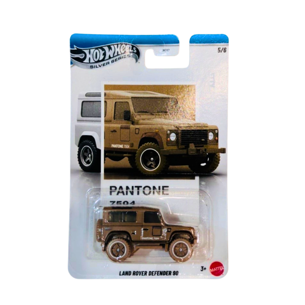 Hot Wheels Pantone Land Rover Defender 90