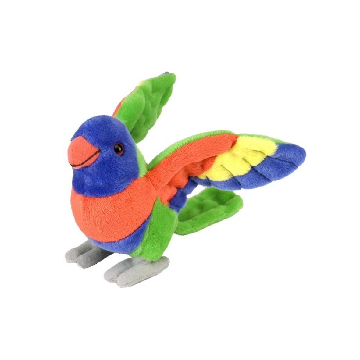 Wild Republic Cuddlekins Mini Lorikeet Stuffed Animal - 8 Inch