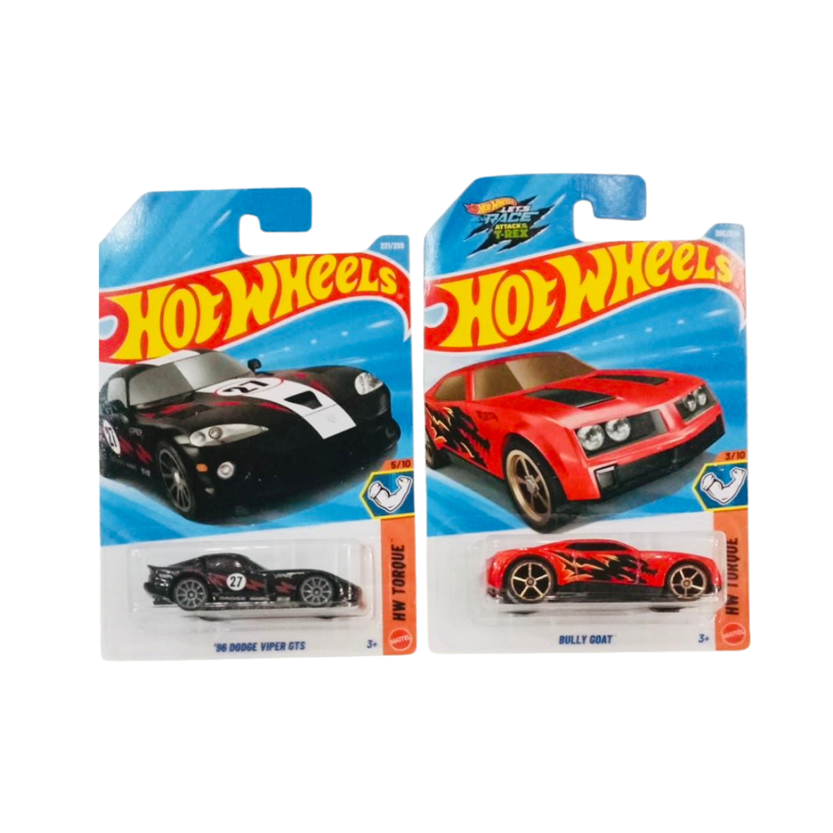 Hot Wheels '96 Dodge Viper GTS And Bully Goat