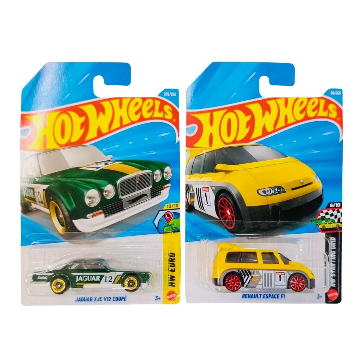 Hot Wheels Jaguar XJC V12 Coupe And Renault Espace F1