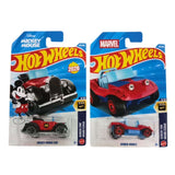 Hot Wheels Mickey Mouse Car And Spider-Mobile