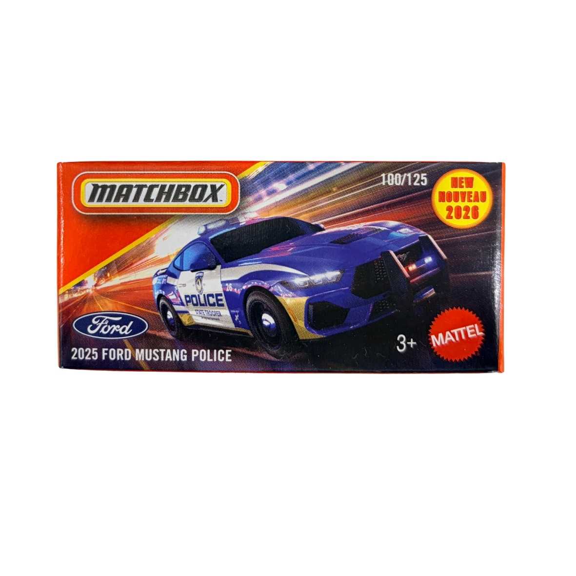 Matchbox 2025 Ford Mustang Police
