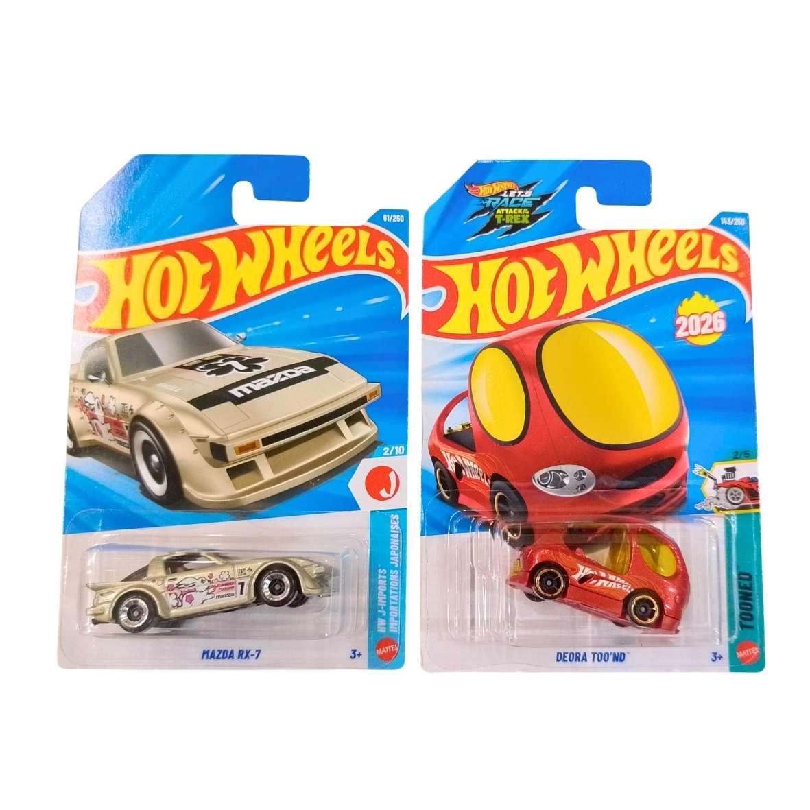 Hot Wheels Mazda RX-7 And Deora Too'nd