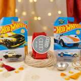 Hot Wheels 2019 Audi TT Safari And Project Twin Mill With Car Logo Theme Rakhi / Slapband