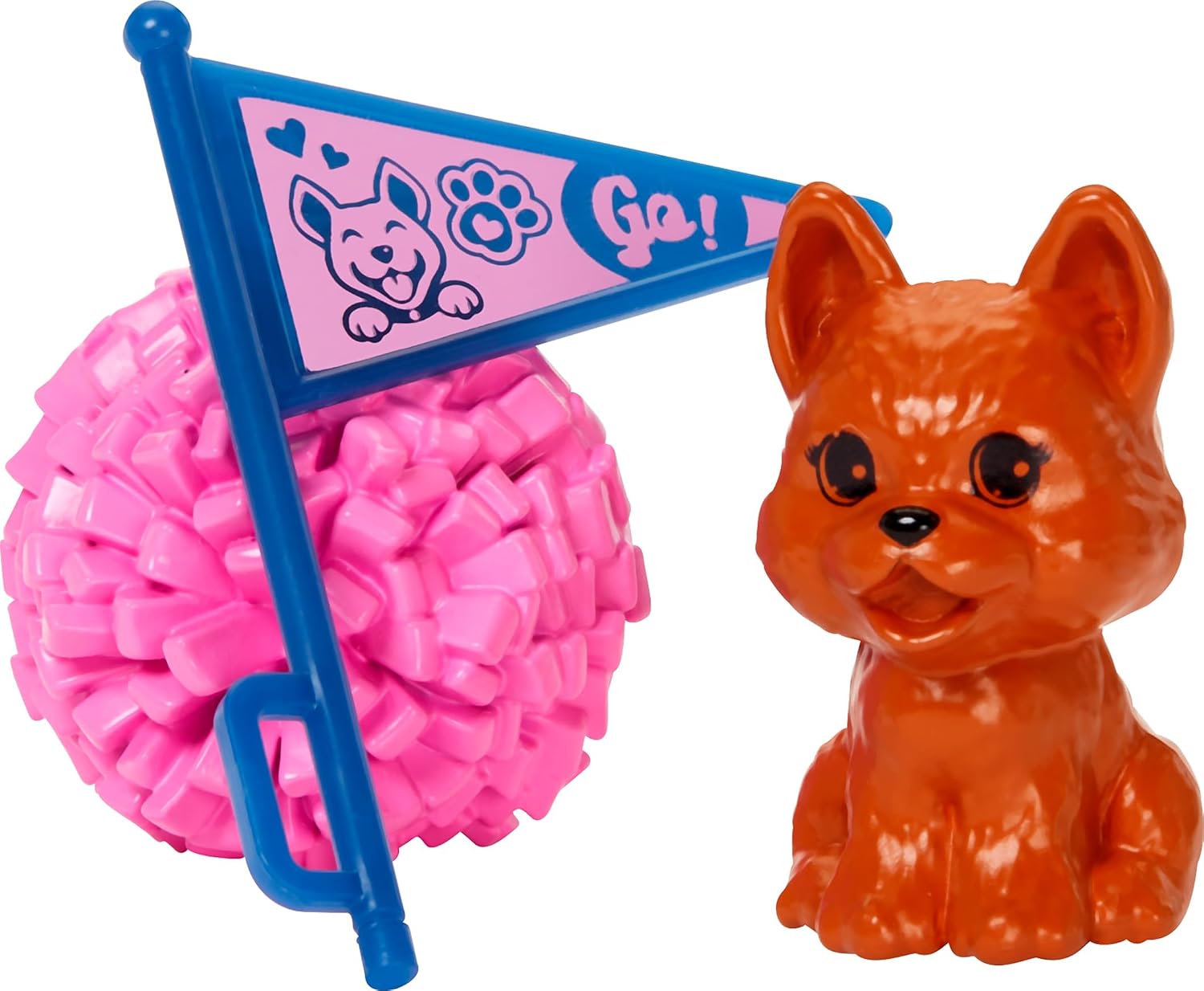 Barbie Cheerleader Fashion Doll Cheerleader Uniform Pompom Flag