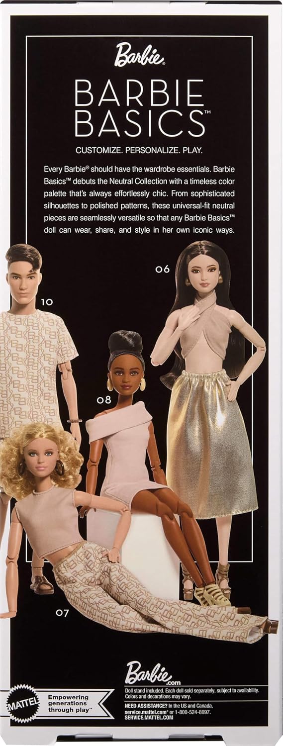 Barbie Basics 2026 Neutrals Series, Model 07
