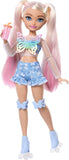 Dream Besties Barbie “Malibu” Roller Skating Fashion Doll With 9 Makeup Themed Accessories