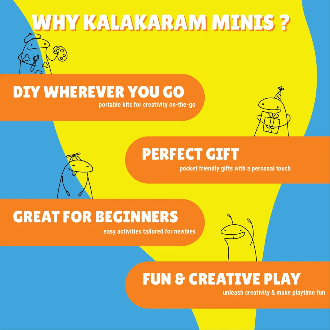 Kalakaram Mini Buzzy Collection Small & Fun Crafts