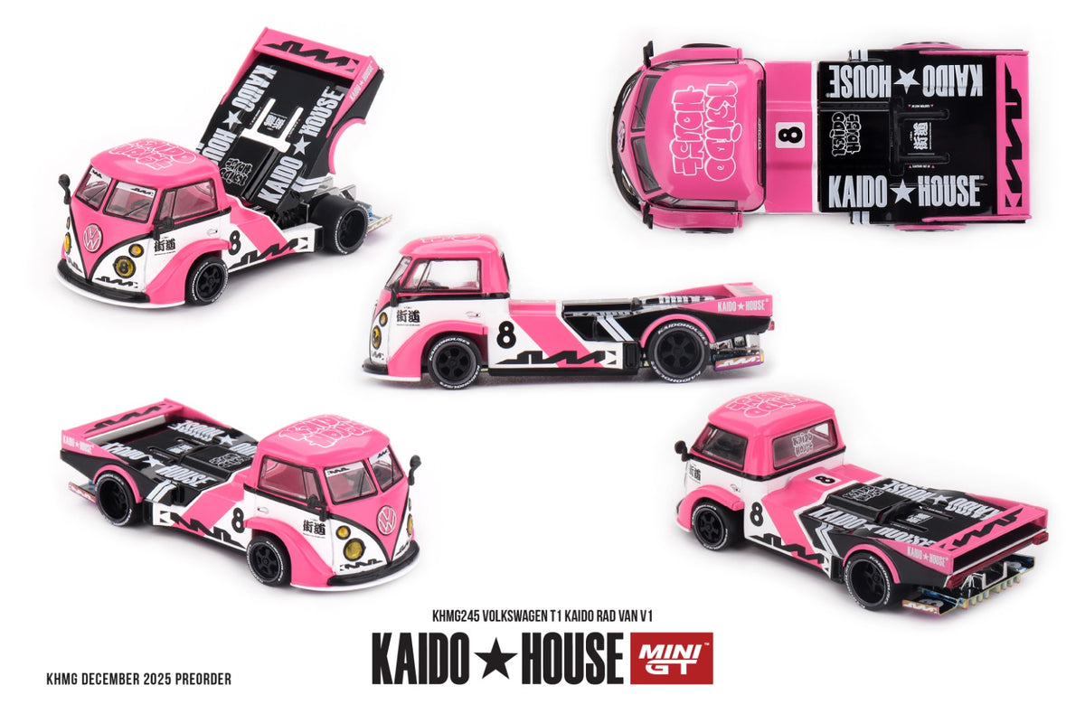 Mini GT Kaido House 245 Volkswagen T1 Kaido Radvanv1