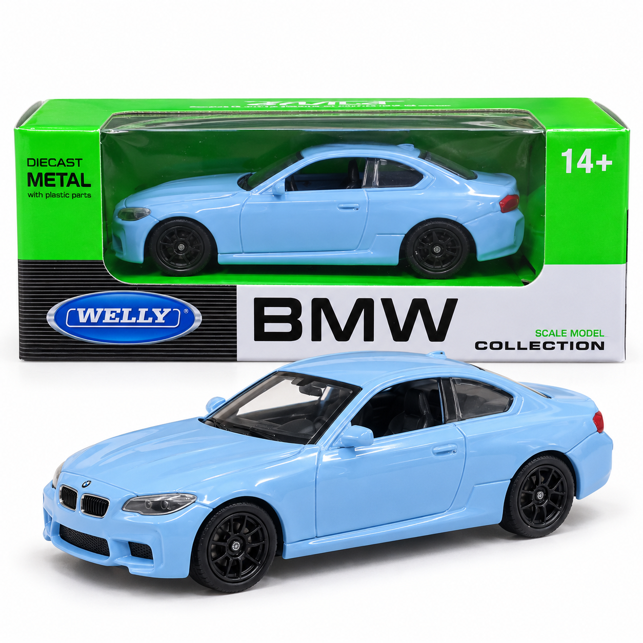 Welly: BMW M2 - Blue