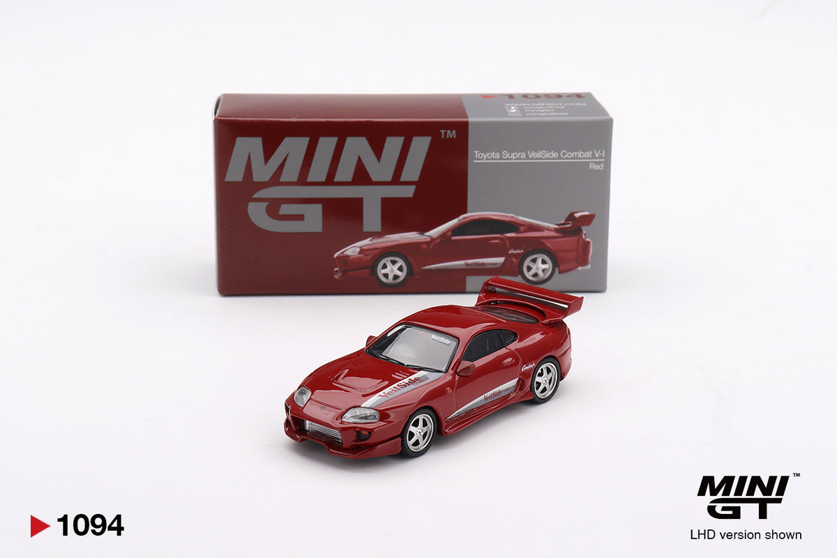 Mini GT 1094 Toyota Supra VeilSide Combat V-I Red