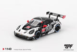 Mini GT 1143 Porsche 911 GT3 R #77 AO Racing 2025 IMSA Petit Le Mans