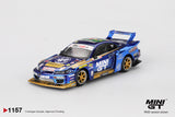 Mini GT 1157 Nissan Silvia (S15) LB-Super Silhouette #555 Team MINI GT Liberty Walk 2025 Formula Drift