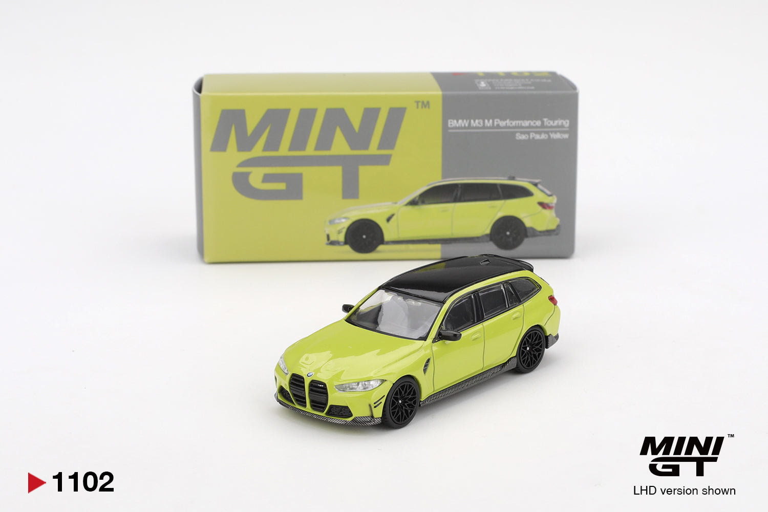 Mini GT 1102 BMW M3 M Performance Touring Sao Paulo Yellow