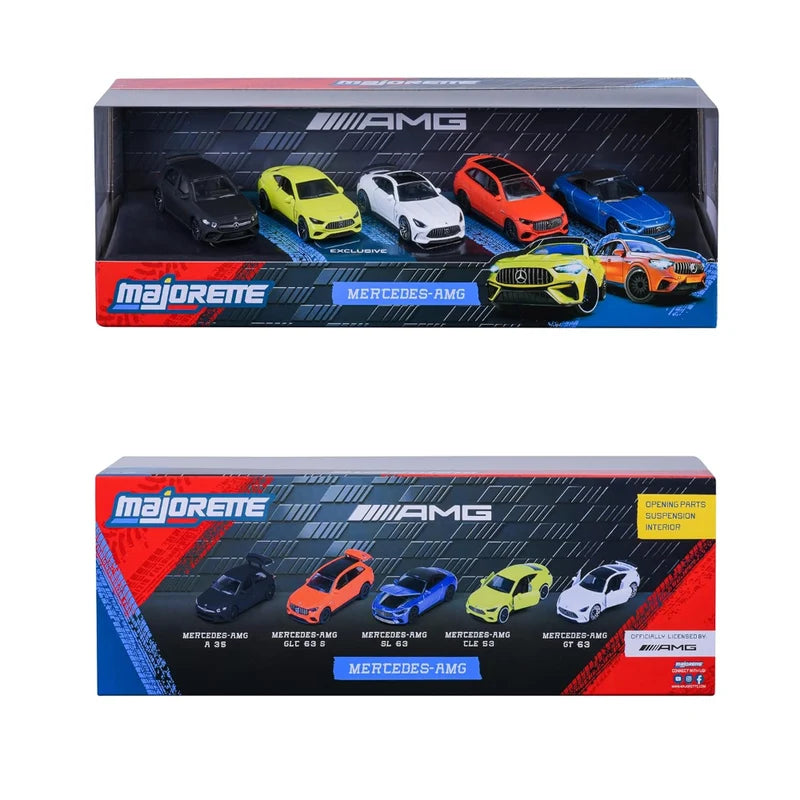 Majorette Mercedes AMG 5 Car Set