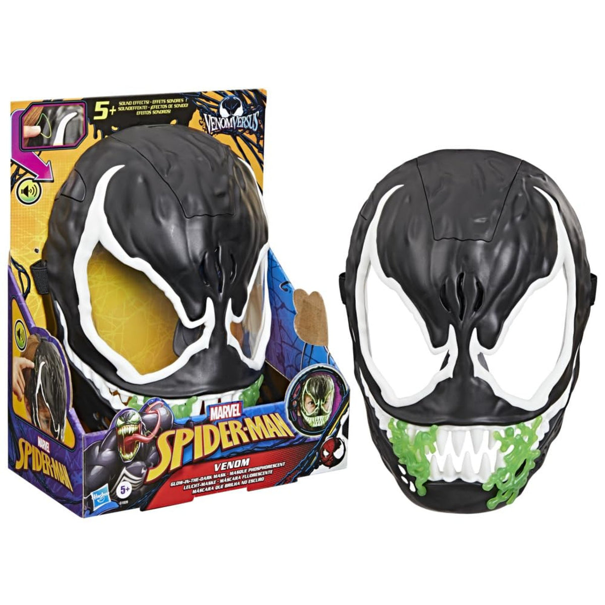 Hasbro Marvel Spiderman Venom Glow-in The Dark Mask