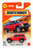 Matchbox 1994 Jeep Cherokee Sport