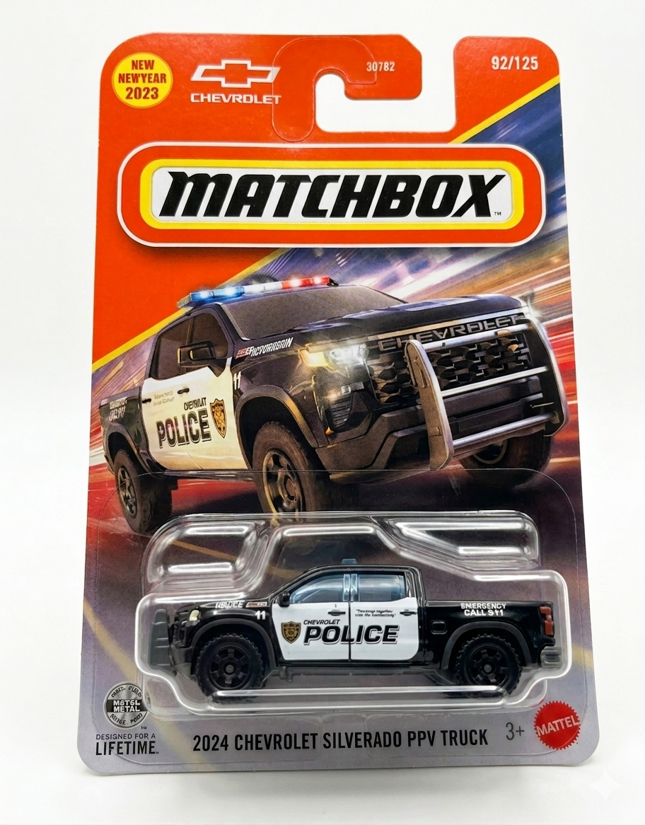 Matchbox 2024 Chevrolet Silverado PPV Truck
