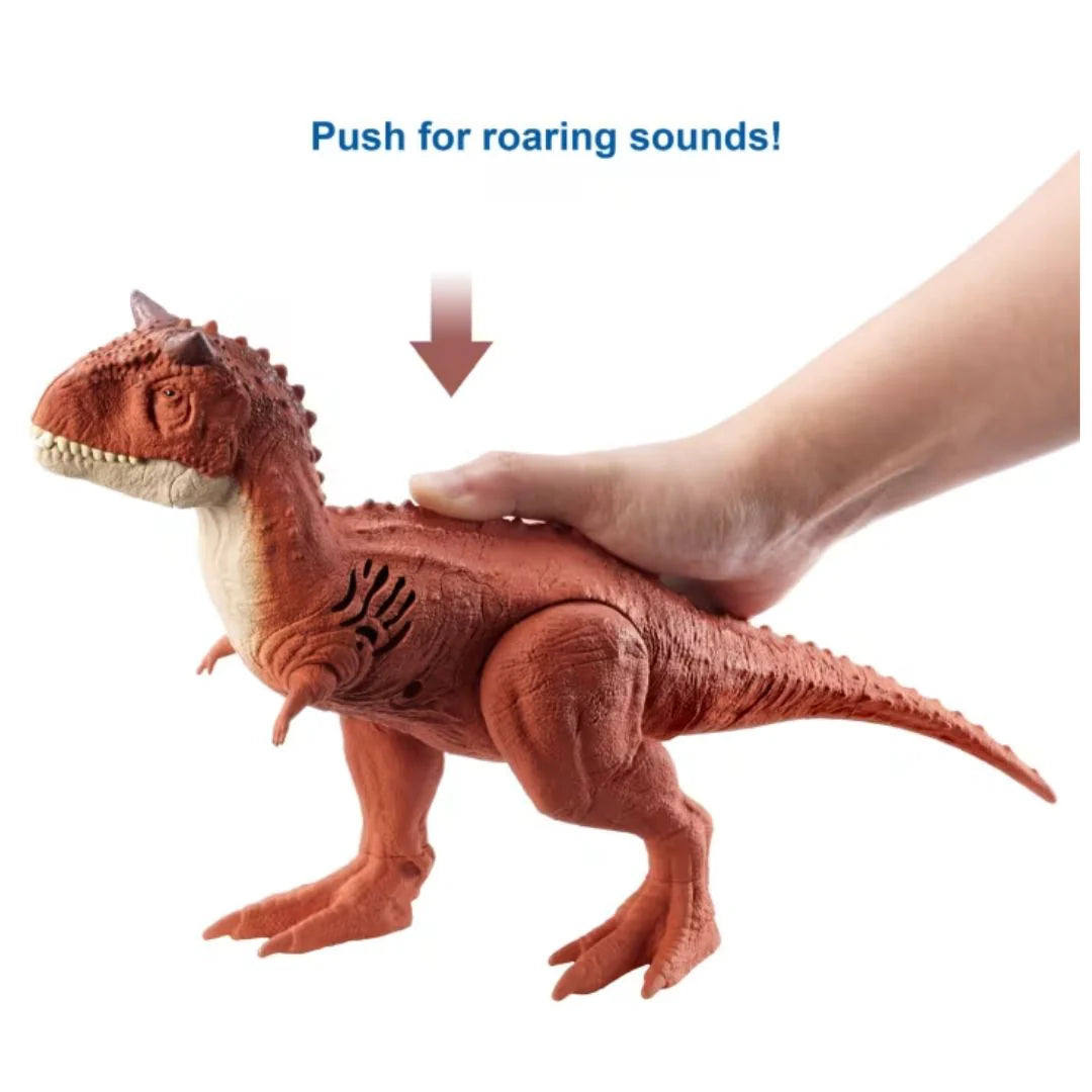Jurassic World Rebirth Sound Surge Carnotaurus Dinosaur