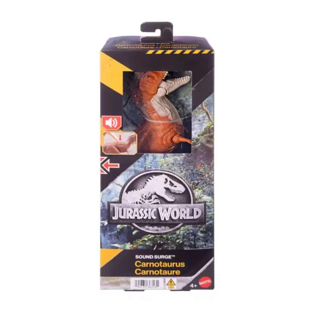 Jurassic World Rebirth Sound Surge Carnotaurus Dinosaur