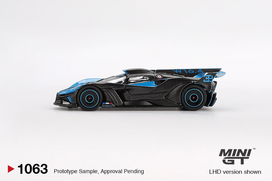 Mini GT 1063 Bugatti Bolide Presentation