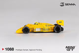 Mini GT 1088 Lotus 99T #12 Ayrton Senna 1987 Monaco Grand Prix Winner