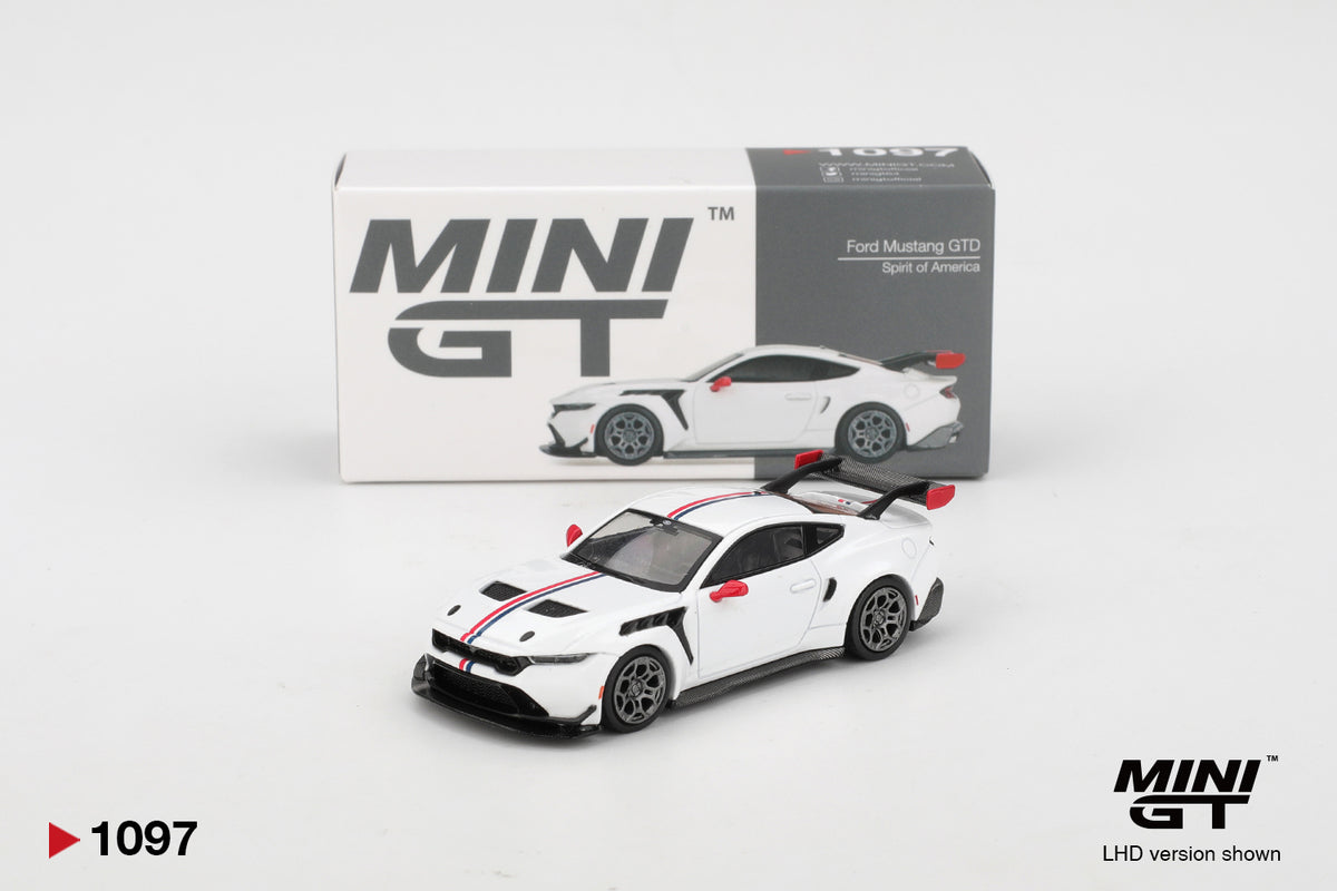 Mini GT 1097 Ford Mustang GTD Spirit of America