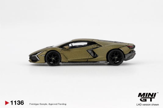 Mini GT 1136 Lamborghini Revuelto Verde GEA Matte