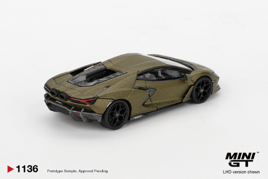 Mini GT 1136 Lamborghini Revuelto Verde GEA Matte