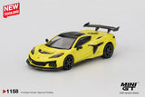 Mini GT 1158 Chevrolet Corvette ZR1 Accelerate Yellow