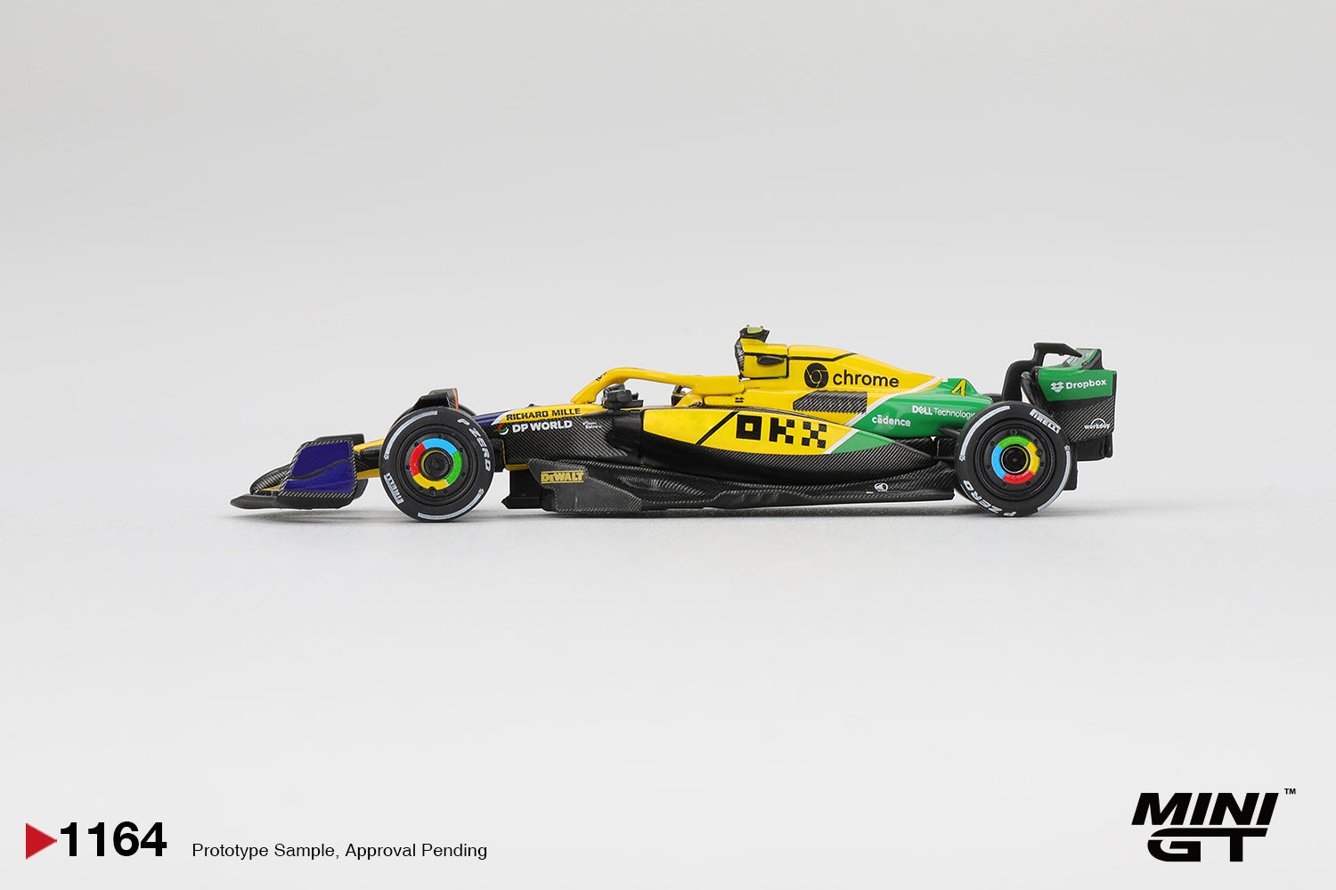 Mini GT 1164 McLaren MCL38 #4 Lando Norris 2024 F1 Monaco GP