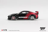 Mini GT 1173 Toyota GR86 LB★Nation Advan