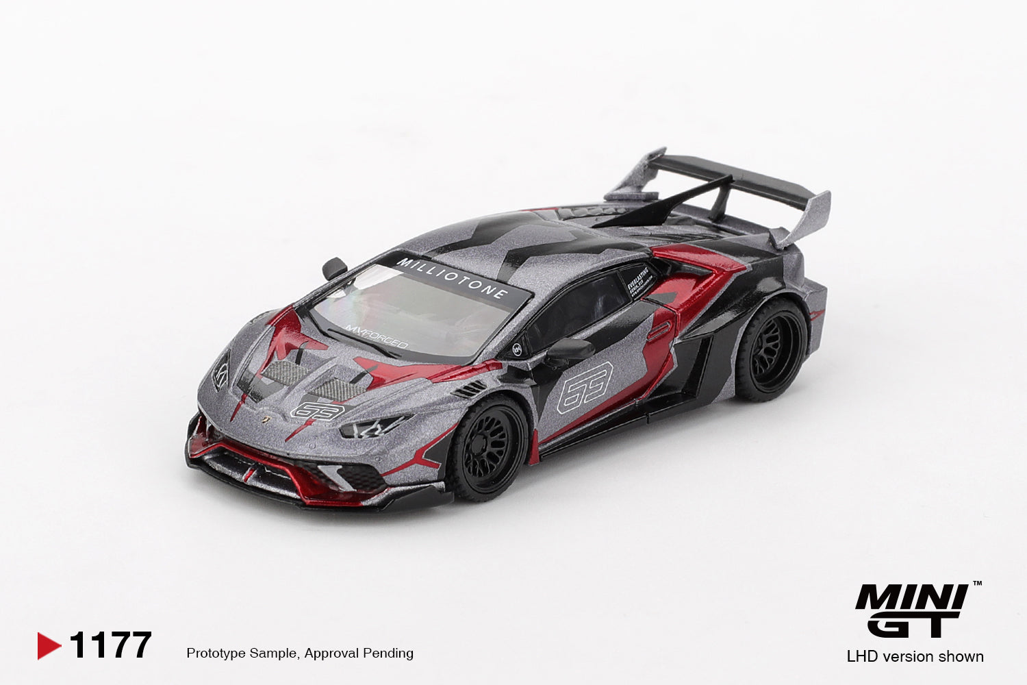 Mini GT 1177 LB★WORKS Lamborghini Huracán GT RONIN