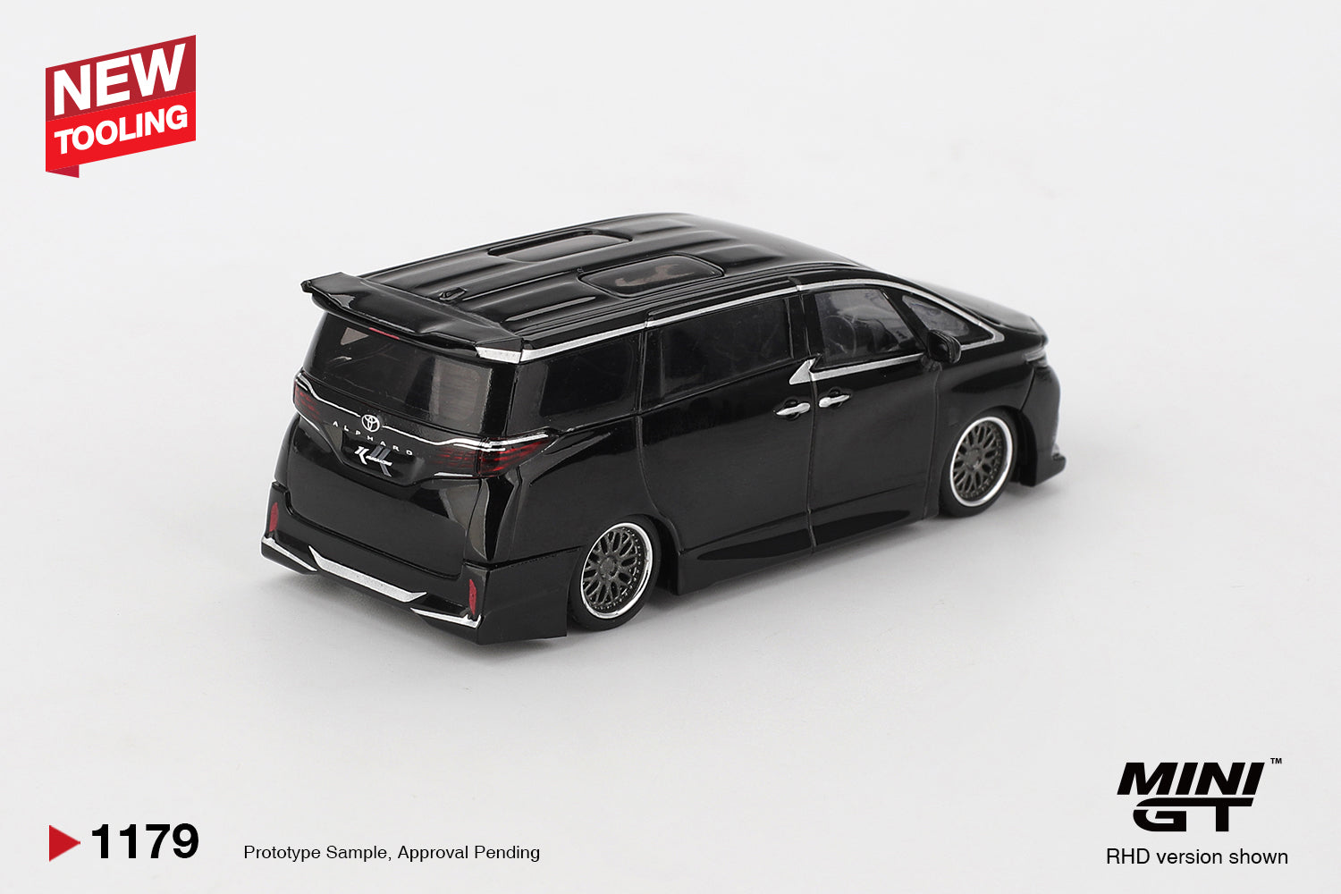 Mini GT 1179 Toyota Alphard 40 KUHL Black