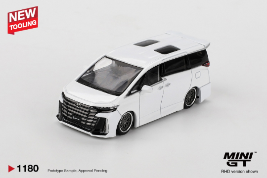 Mini GT 1180 Toyota Vellfire 40 KUHL White
