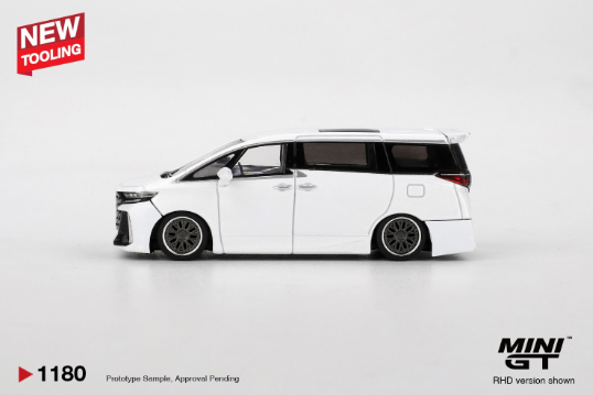 Mini GT 1180 Toyota Vellfire 40 KUHL White