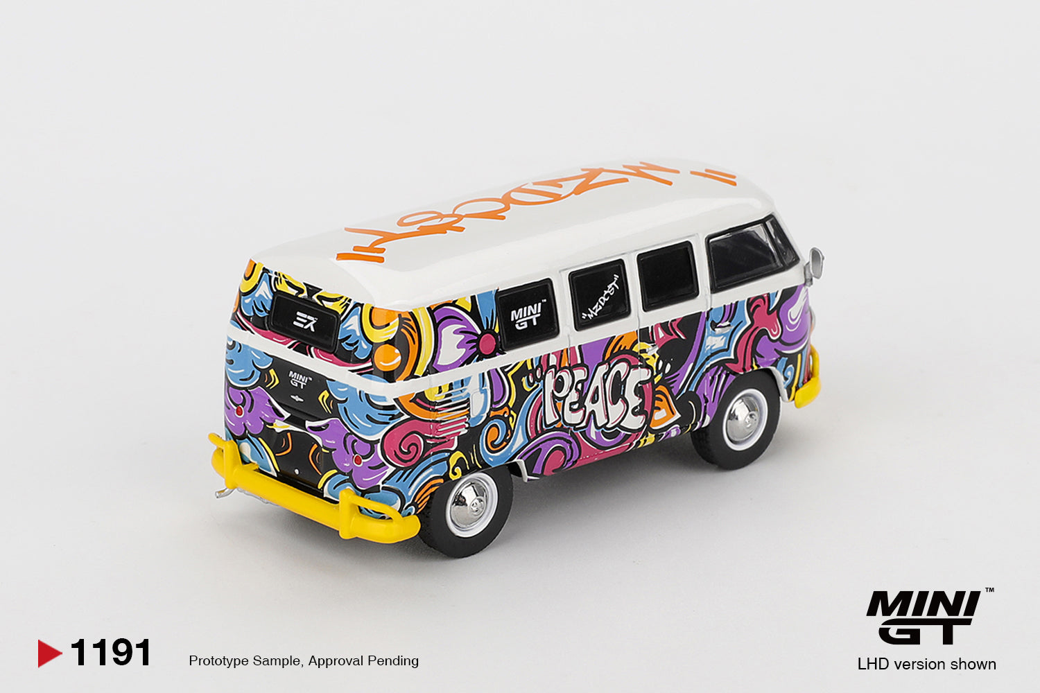 Mini GT 1191 Volkswagen T1 Microbus Mizu Design