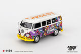 Mini GT 1191 Volkswagen T1 Microbus Mizu Design
