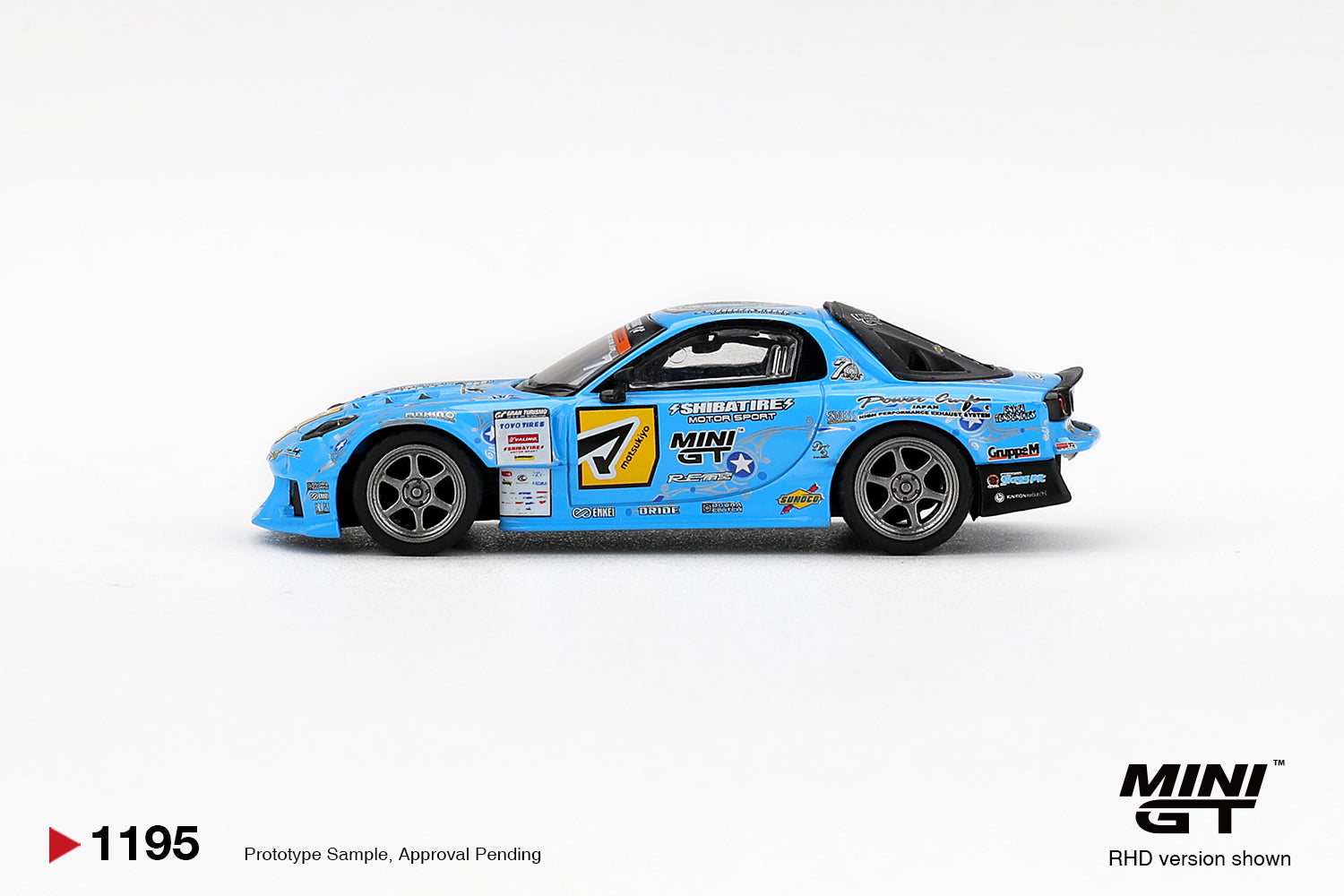 Mini GT 1195 Mazda RX-7 RE-Amemiya 2025 D1GP