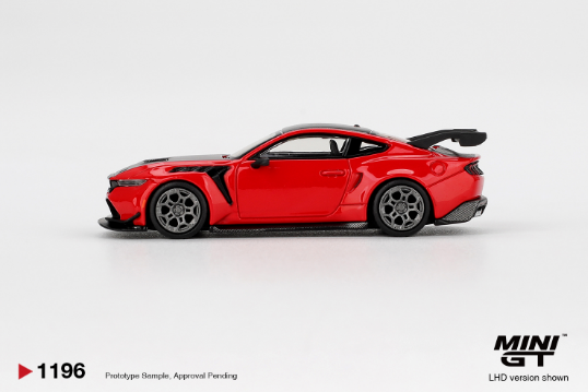 Mini GT 1196 Ford Mustang GTD Race Red