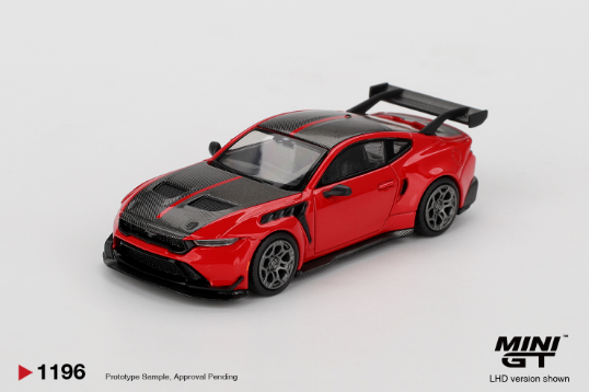 Mini GT 1196 Ford Mustang GTD Race Red