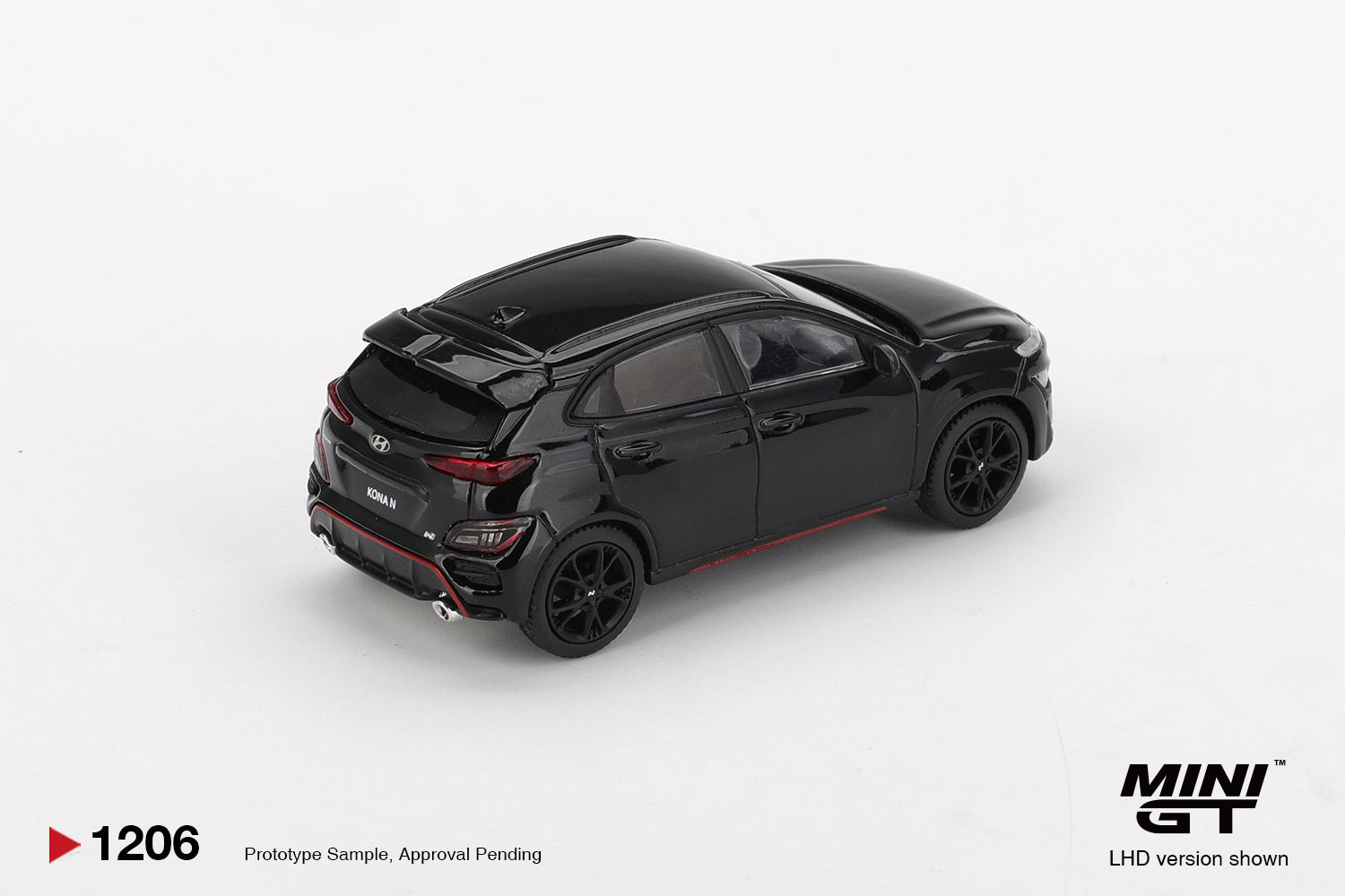 Mini GT 1206 Hyundai KONA N Phantom Black