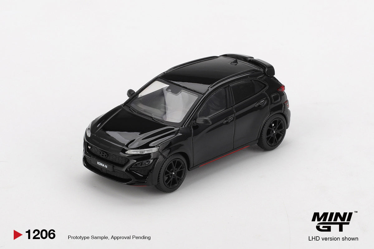 Mini GT 1206 Hyundai KONA N Phantom Black