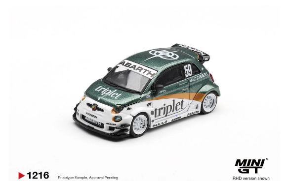 Mini GT 1216 Abarth 595 LB-Works TY Edition
