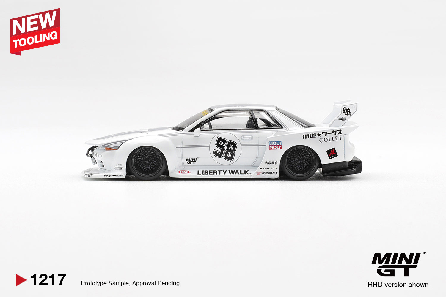 Mini GT 1217 Nissan Skyline GT-R (R32) Kaido Works TAS 2025