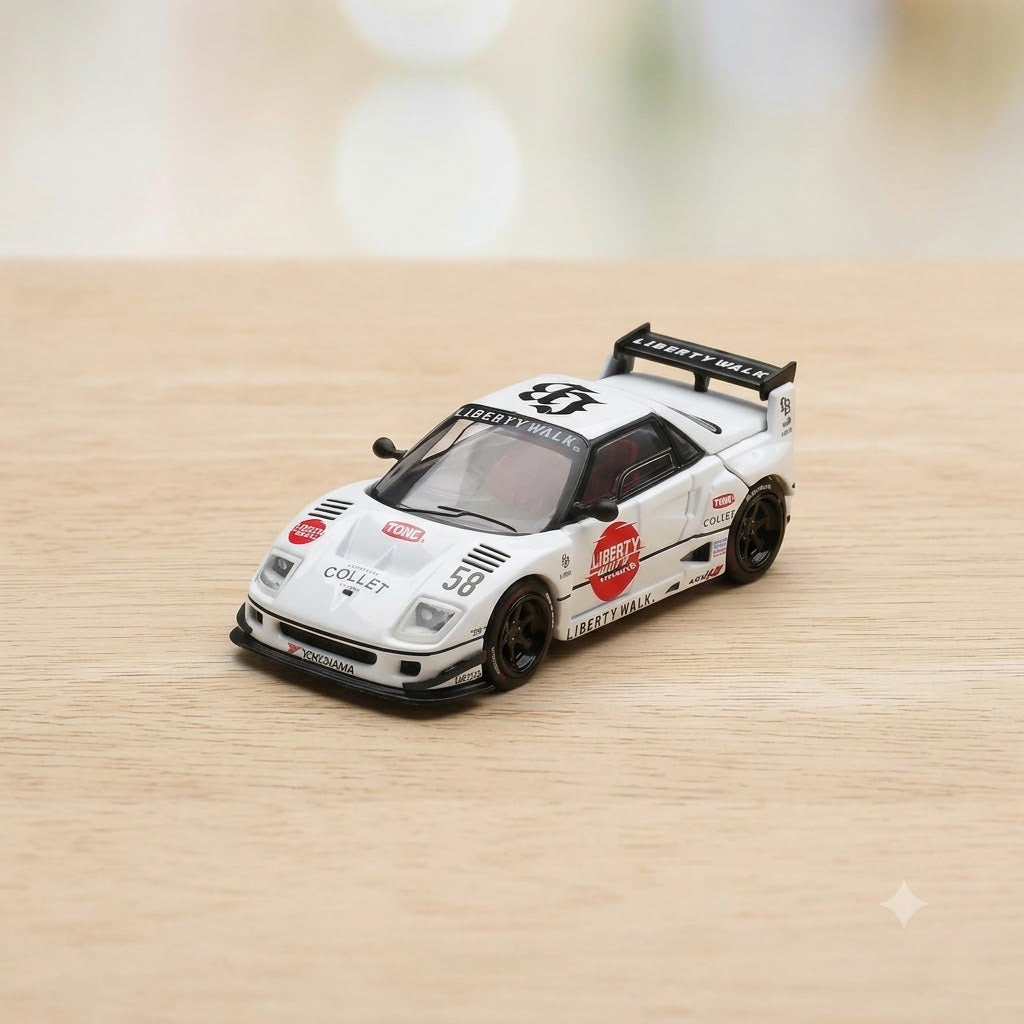 Mini GT 1227 Mazda AZ-1 Liberty Walk LB40 LB-Hinomaru