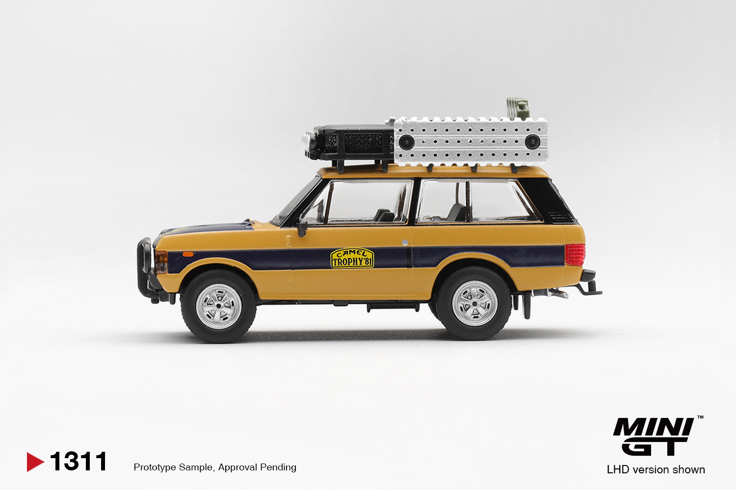 Mini GT 1311 Range Rover 1981 Camel Trophy Sumatra N.Sudmann & F.Hofmann